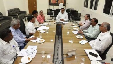 TTD JE Veerabrahmam directs officials to prepare for annual Brahmotsav