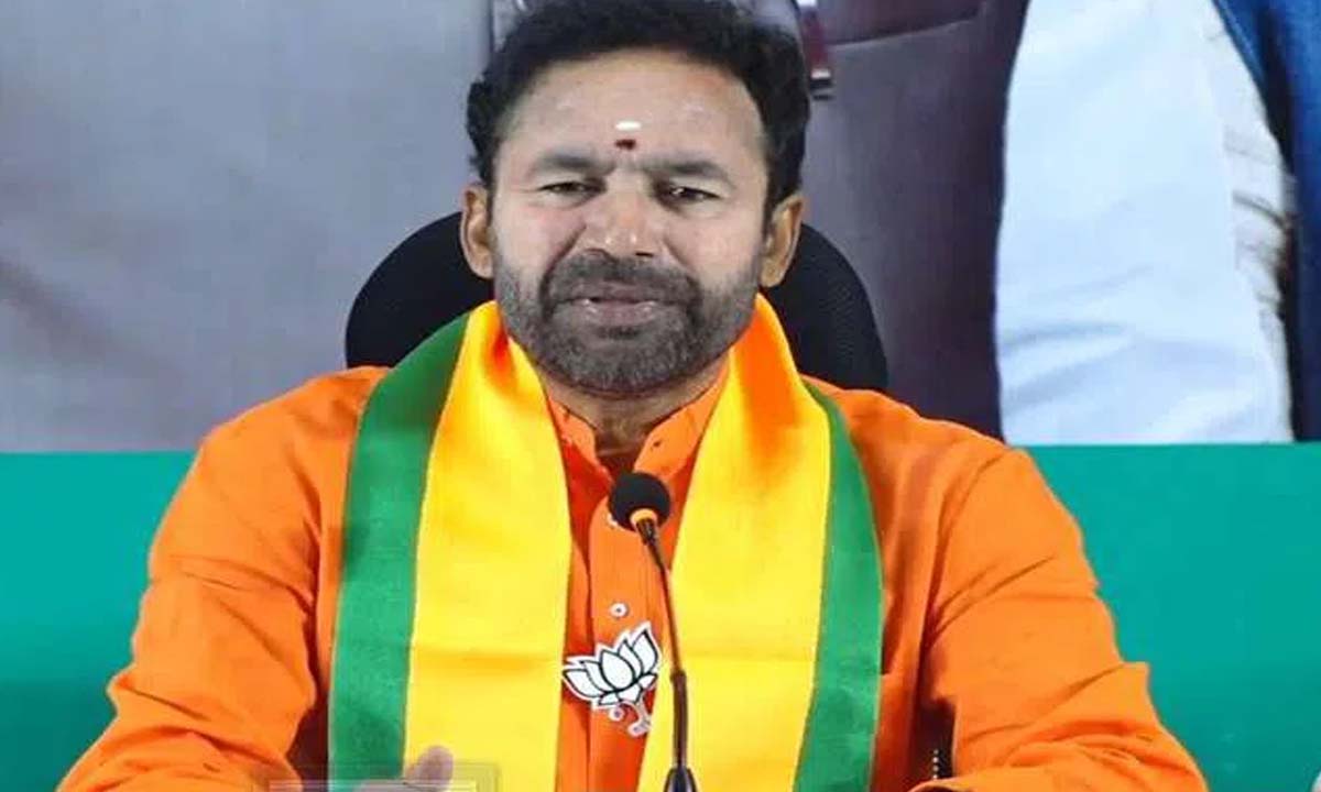 Hyderabad: Kishan Reddy demands CBI inquiry into Kaleshwaram from CM