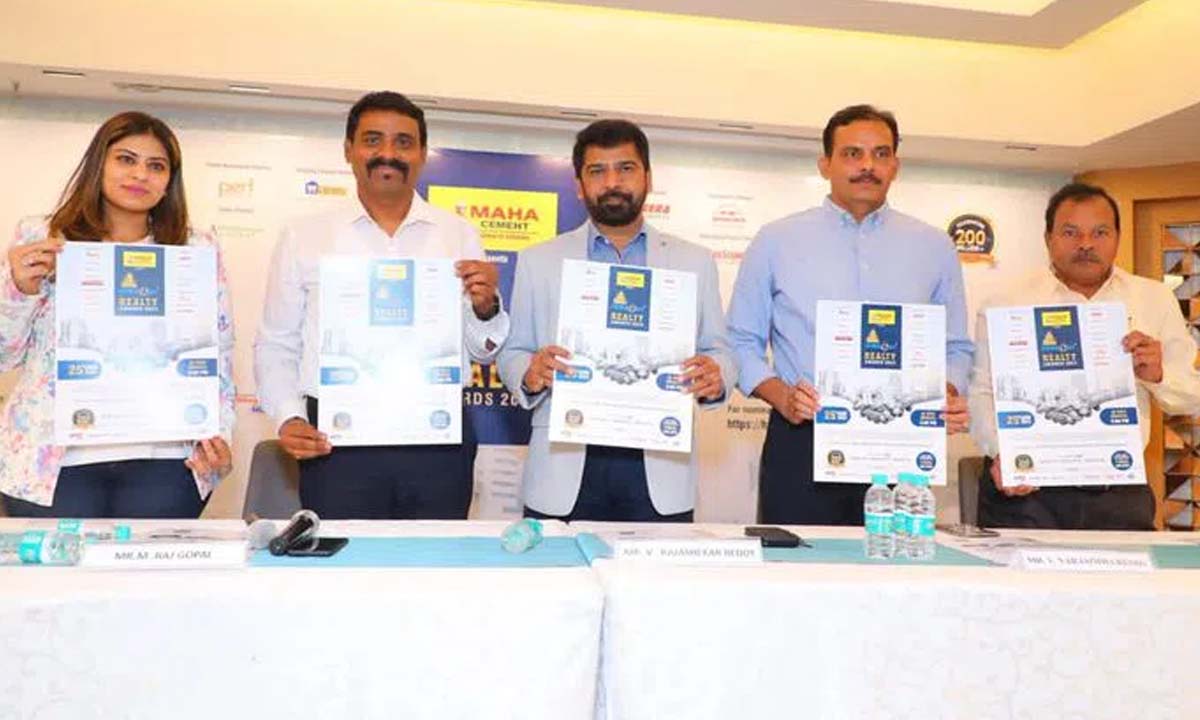 Hyderabad: HybizTV Realty Awards 2024 trophy poster unveiled