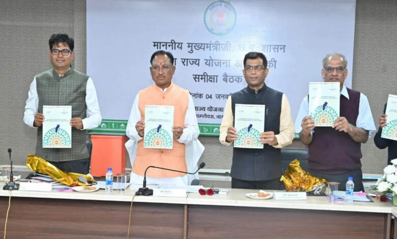 Chief Minister Sai releases SDG District Progress Report, 2022 Chhattisgarh