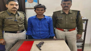 The criminal was about to commit a major crime in Raipur Kachna, caught with a country-made pistol.