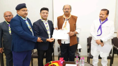 Education Minister Brijmohan Aggarwal became the president of Bharat Scouts and Guides Chhattisgarh.