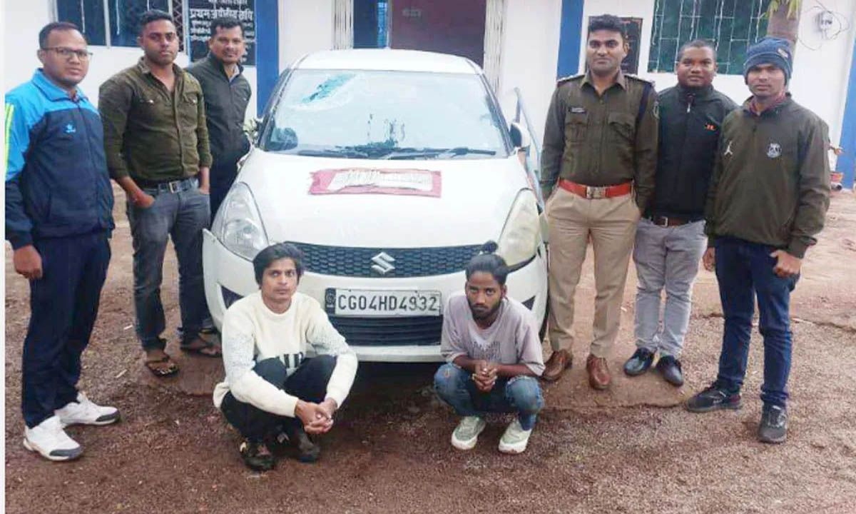 Balod police arrested two from Raipur, this incident happened with the driver