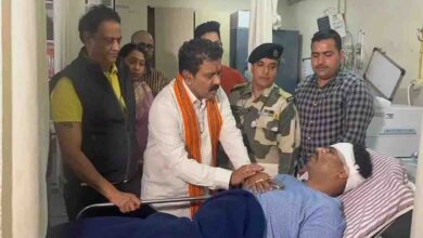 After reaching the hospital, Deputy CM inquired about the condition of the injured soldiers.