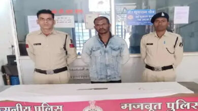 Scared people in film style, youth arrested with knife