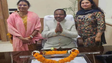 Agriculture Minister Ram Vichar Netam took charge