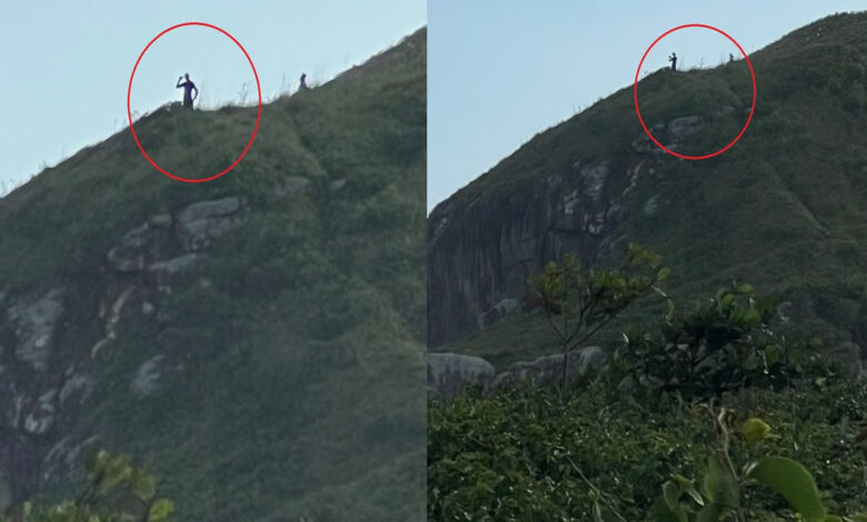 10-feet long mysterious creature seen on hill side, shocking VIDEO