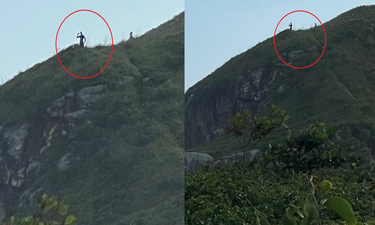10-feet long mysterious creature seen on hill side, shocking VIDEO