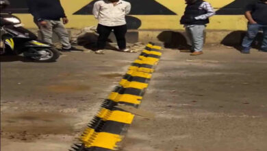 Tire killing breakers will soon be installed in Raipur, watch video