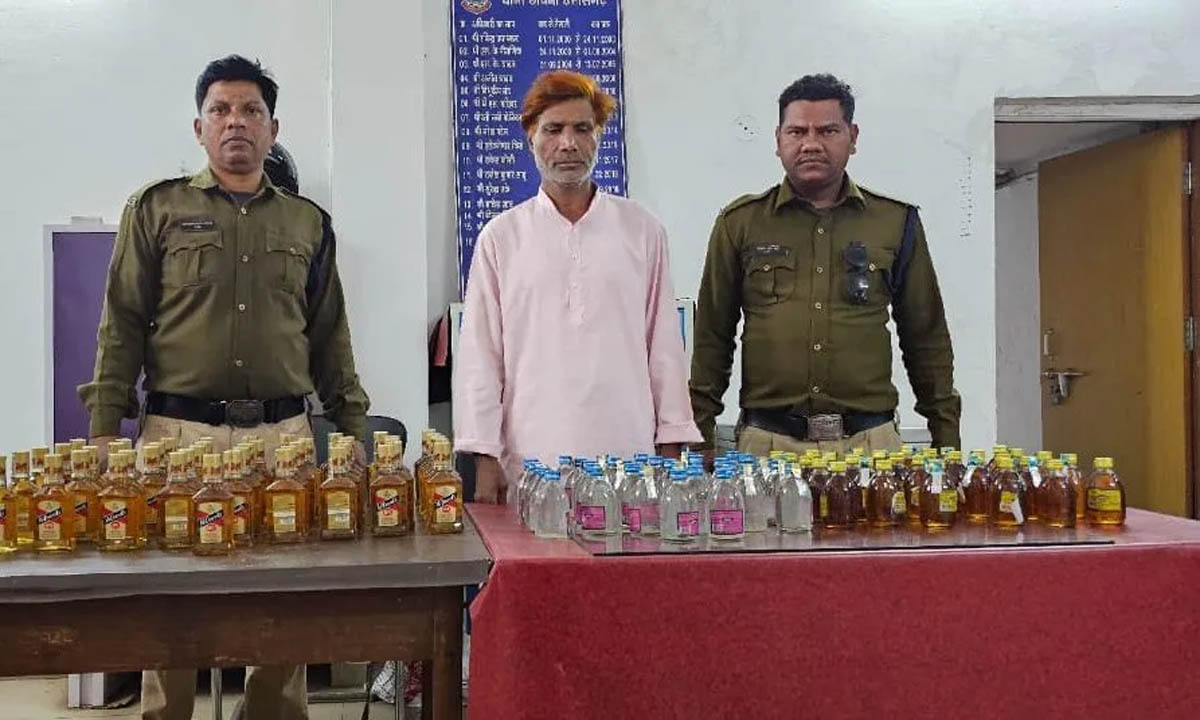 Police raid in butcher locality, liquor supplier arrested