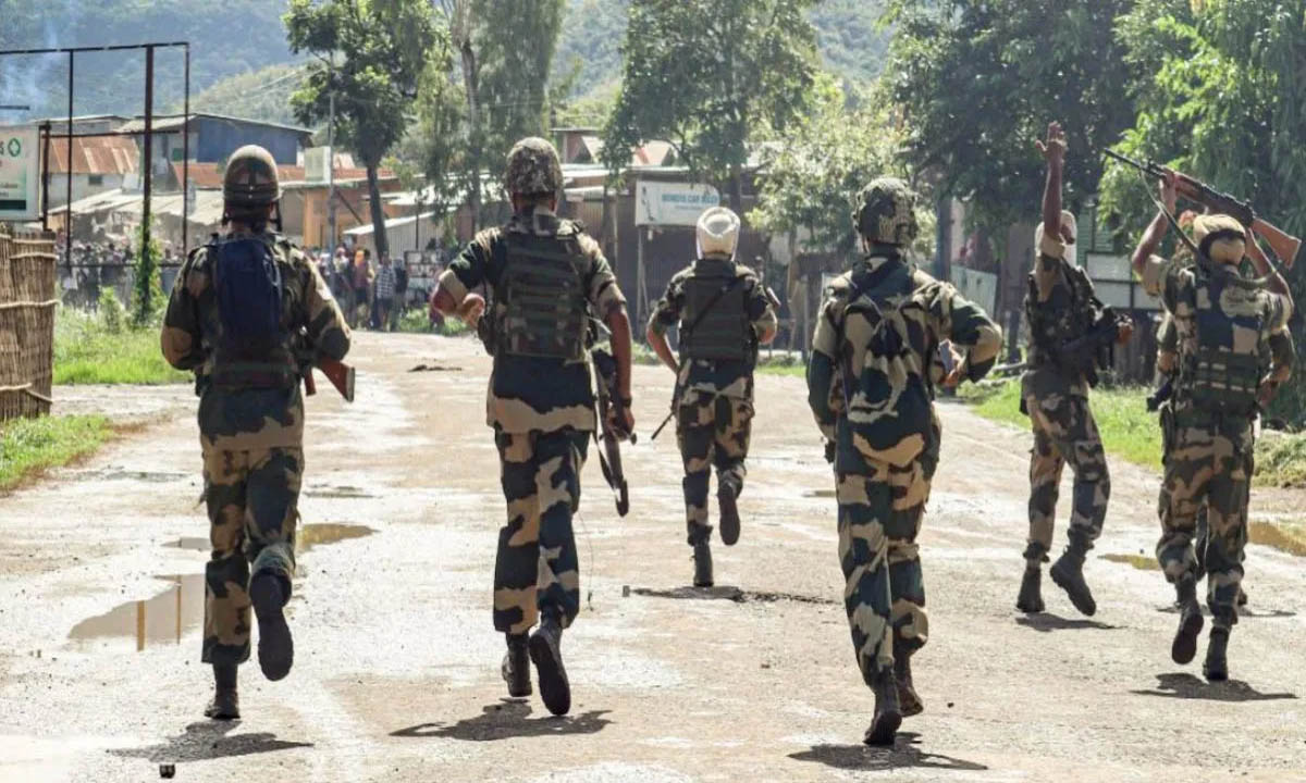 Manipur: Six security personnel injured in militant attack
