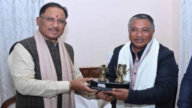 Meghalaya minister pays courtesy visit to Chief Minister Vishnu Dev Sai