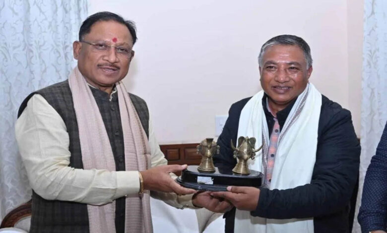 Meghalaya minister pays courtesy visit to Chief Minister Vishnu Dev Sai