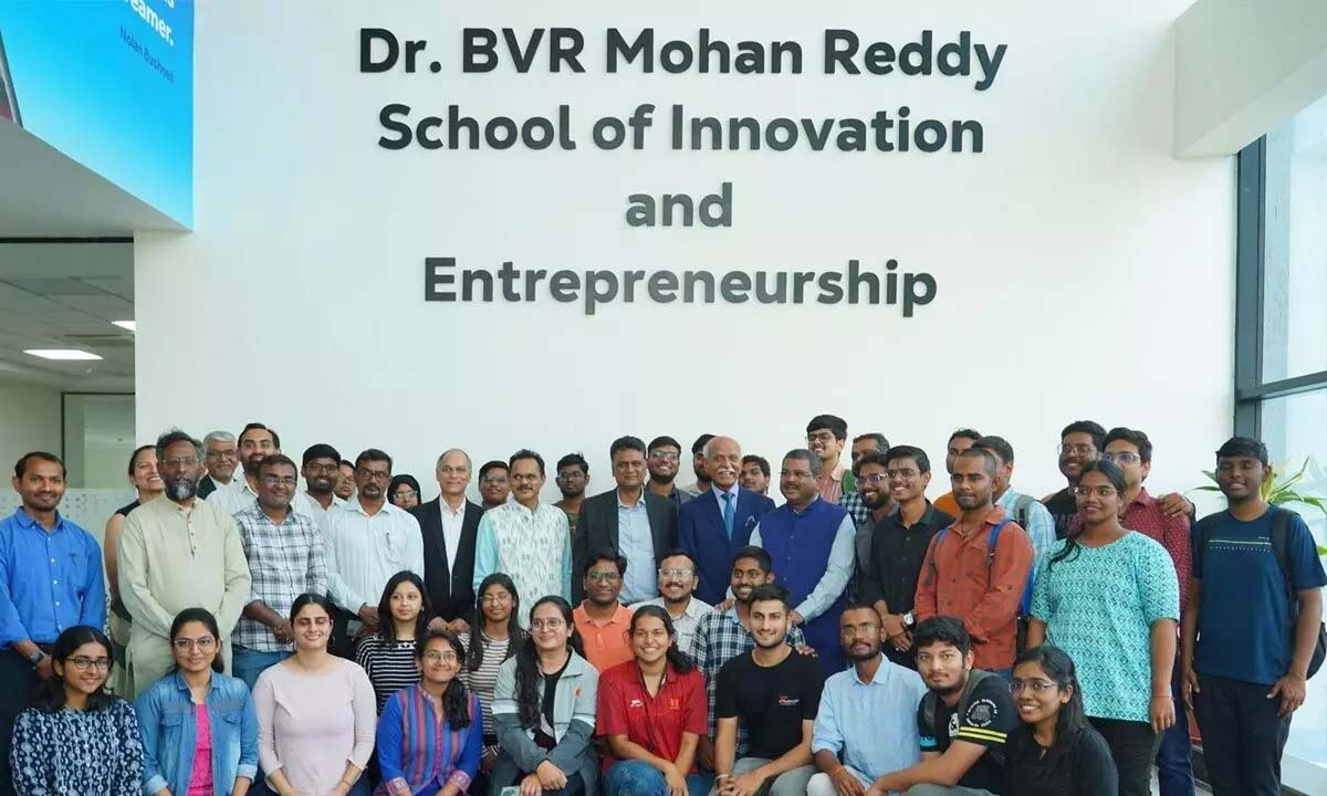 Union Min Pradhan inaugurates BVR SCIENT at IIT-Hyderabad