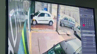 Taxi driver suffers heart attack while washing car, scene of death captured in CCTV