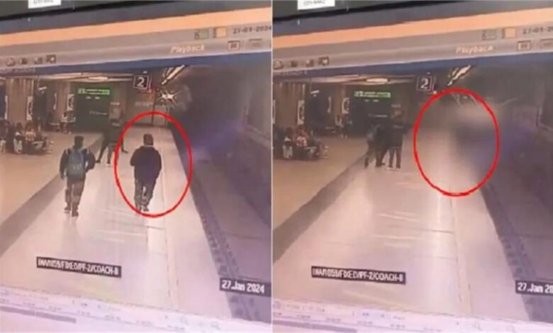 Youth commits suicide by jumping in front of metro, video goes viral