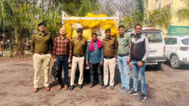 60 sacks of illegal paddy were being loaded in the pickup, food department took action