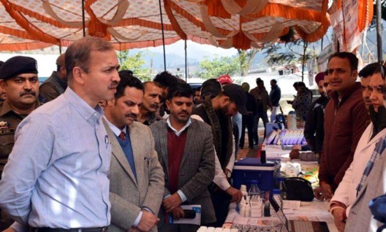 Principal Secretary Finance presides over public outreach camp at Moughla in Rajouri