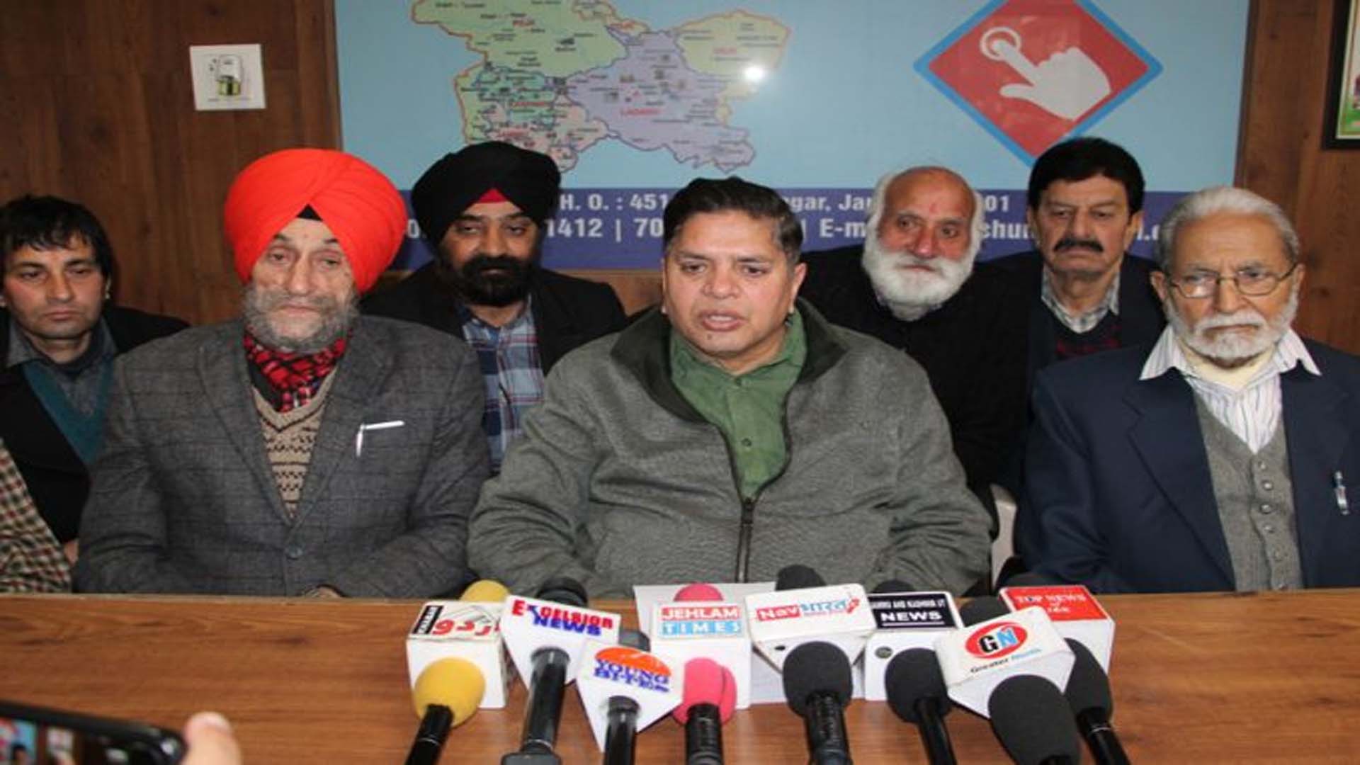 Chuni lambasts alleged hypocrisy of Govt on issues of PoJK DPs