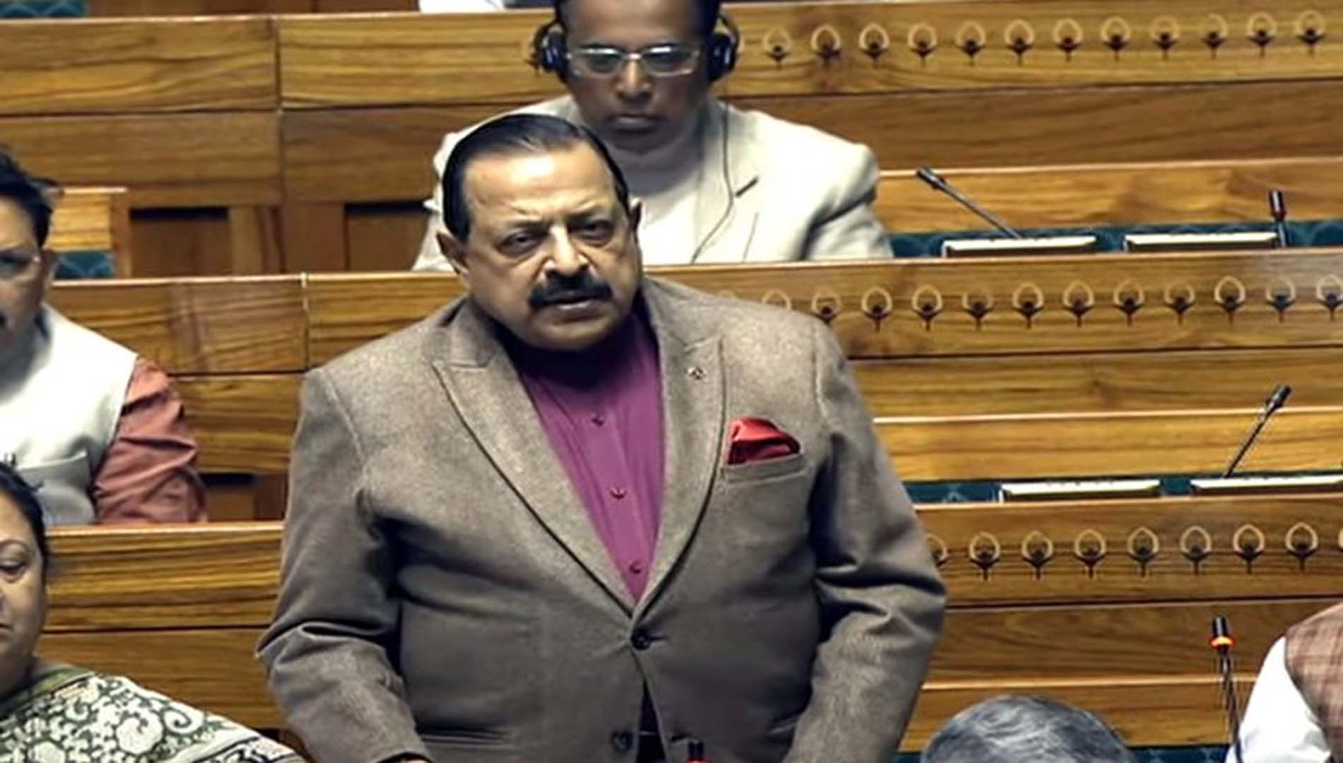 Dr. Jitendra talked about women with prestigious projects Aditya, Chandrayan title in LS