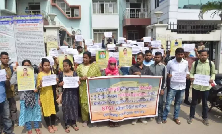 Tripura: STGT candidates demand recruitment
