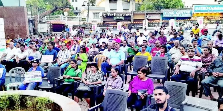 Loyal Goans gather at Lohia grounds to 'liberate' their land from pain