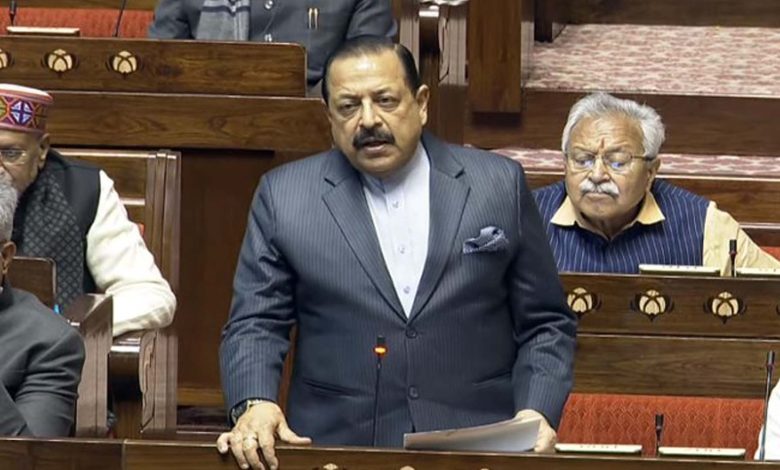 Dr Jitendra shares with Rajya Sabha Govt initiatives to boost Space StartUps