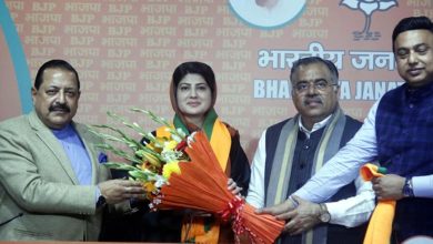 Shot in BJP’s arm as Shehnaz Ganai, hundreds join party