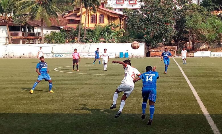 Abhishek's treble foils Chicalim's comeback