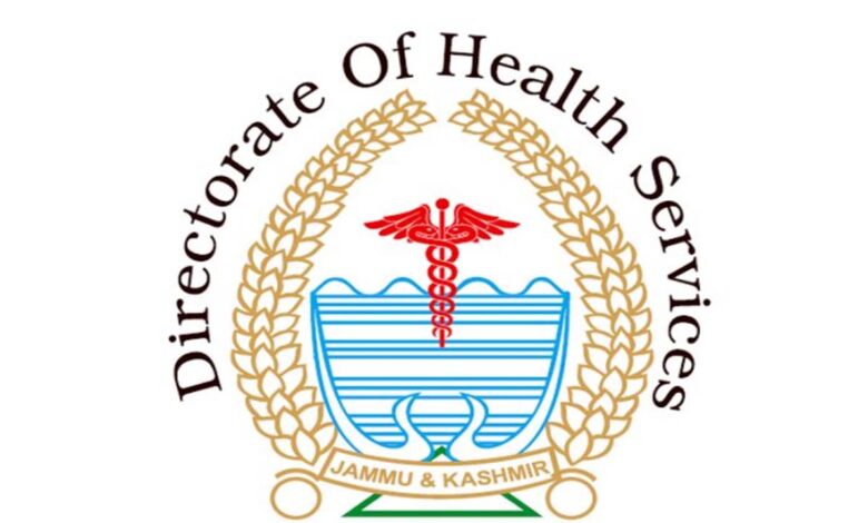 Dr. Rakesh Magotra was given the charge of Health Director.