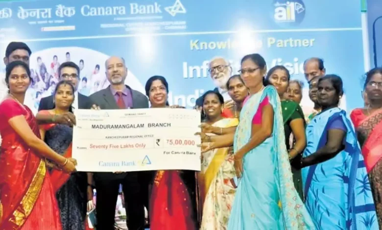 Canara Bank disburses loans worth Rs 10 crore to self-help groups