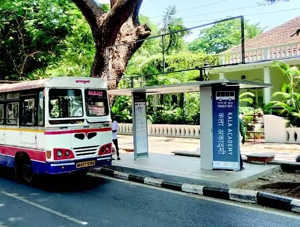 Revenue Minister demands improvement in Panaji's bus shelter design