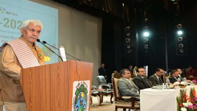 LG addresses the inaugural session of 6th J&K Agricultural Science Congress at SKUAST-J