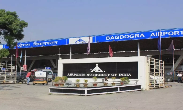 Bagdogra Airport construction work will start in March