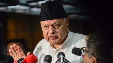 Farooq informs ED he is not in Srinagar