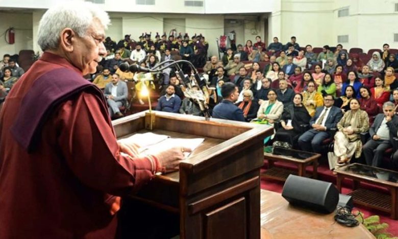 LG addresses ‘J&K Women Science Congress 2024’ at JU