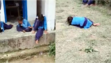 In a school in Shahdol, girl students started shouting with their hair loose, teachers got upset after seeing their actions