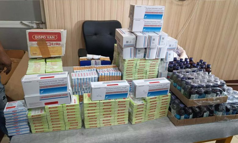 Drugs worth Rs 14 lakh seized, 6 including dealer and medical store operator arrested