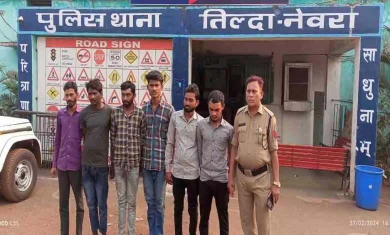 Thieves created terror in rural areas of Raipur, police busted