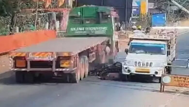 Major accident near Forest Naka, accident captured in CCTV camera