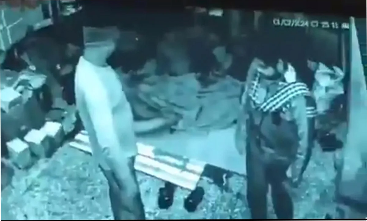 Young man suddenly falls while working, video of death captured in CCTV camera