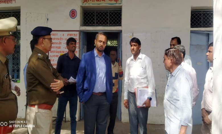 District Collector inspected polling stations