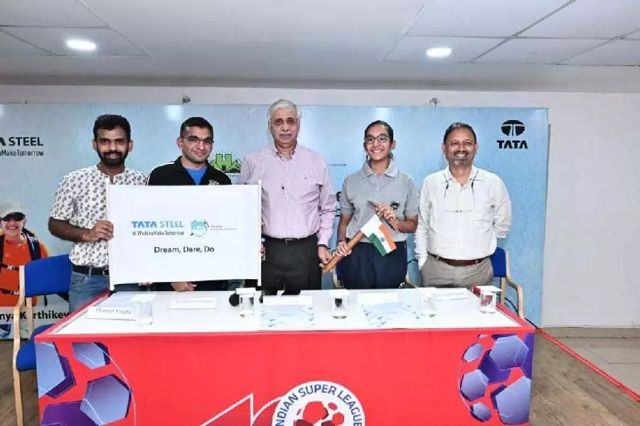 Tata Steel Adventure Foundation supports Kamya Karthikeyan's Everest mission