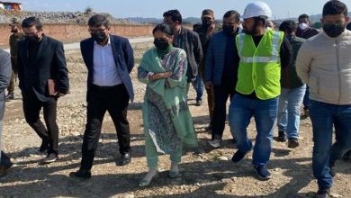 Mandeep Kaur assesses progress on waste disposal site of JMC