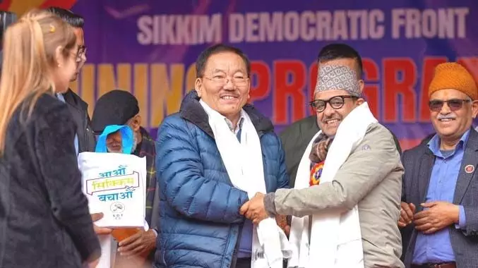 SDF will stand to save Sikkim: Dr. MK Sharma
