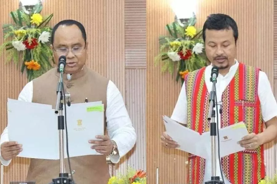 Tripura's Tipra Motha party joins BJP-led coalition government