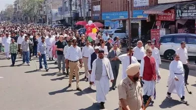 Amritsar Diocese organizes peace march on Palm Sunday
