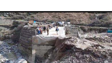 Nachlana-Khari link road closed for seventh day