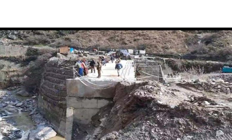 Nachlana-Khari link road closed for seventh day