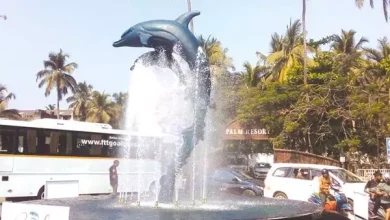 New Dolphin Circle fountain inaugurated in Calangute